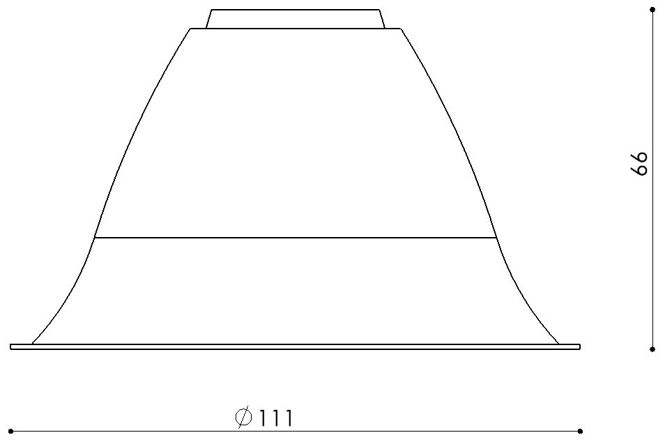 5.14.0156 Reflector 60° voor Asta en FloX