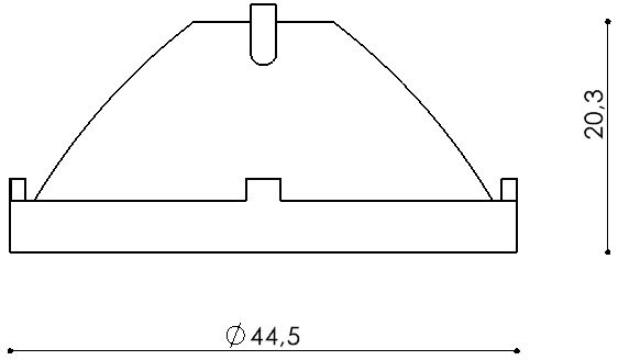 5.14.0224 Reflector 15° voor Sintra 7W